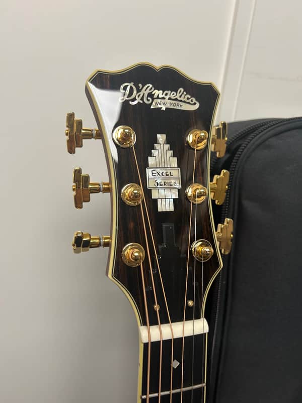 D'Angelico Excel Gramercy Grand Auditorium Acoustic Guitar with Electronics - Autumn Burst
