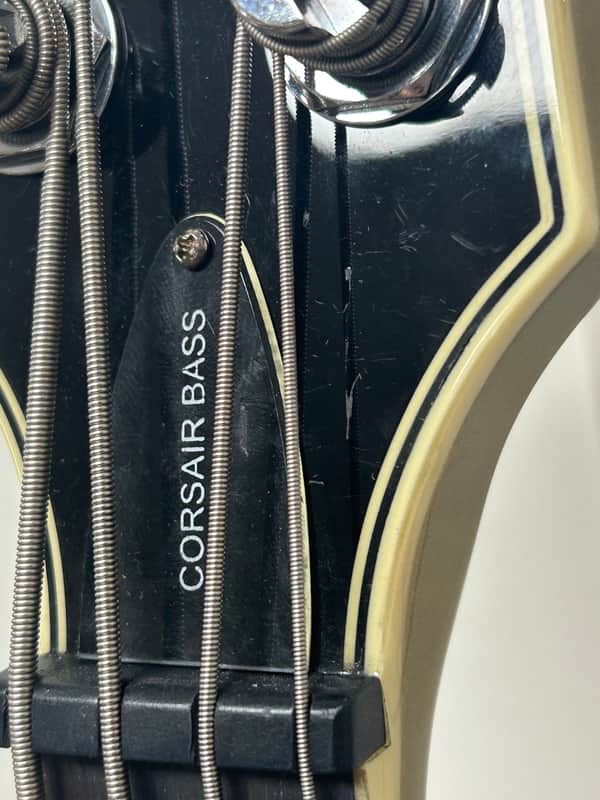 Schecter Corsair Semi Hollowbody Bass Guitar - Metallic Gold