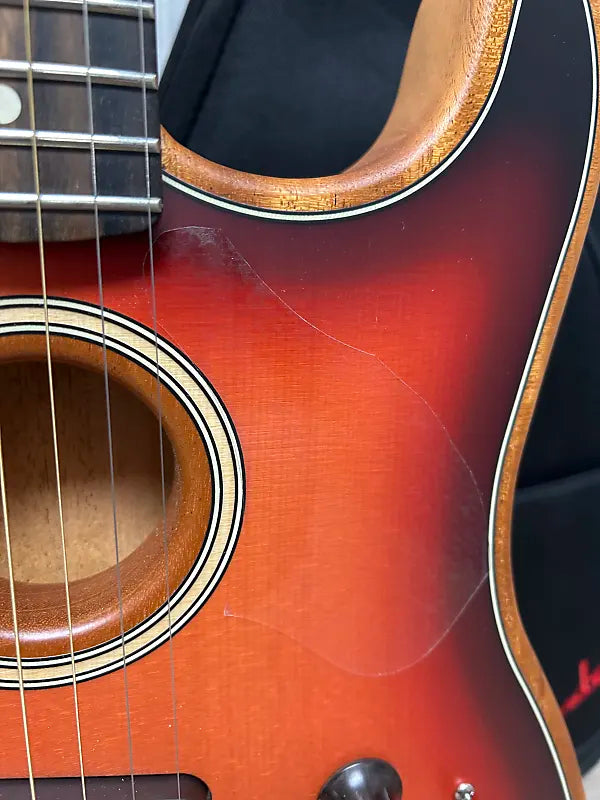Fender American Acoustasonic Stratocaster Acoustic Electric Guitar - 3 Color Sunburst