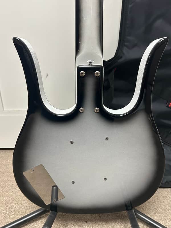 Danelectro Longhorn Baritone Electric Guitar - Silver Burst Brand New w/Free Gigbag