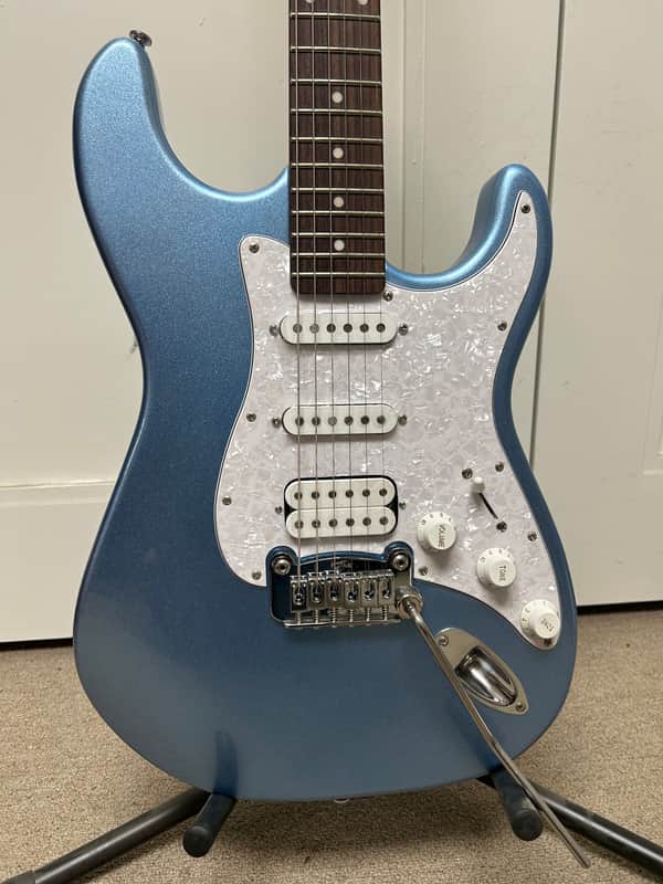 G&L Tribute Series Legacy HSS Electric Guitar - Lake Placid Blue