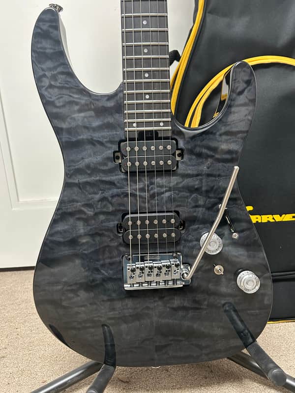 Charvel Pro-Mod Plus Dinky DK24 HH 2PT E QM - Midnight Ocean