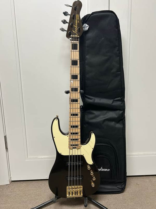 Jackson Pro Series Adam Blackstone Signature "Gladys" 5 String Concert Bass - Black Stone