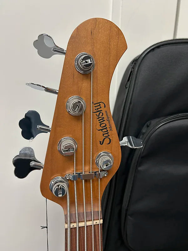 Sadowsky MetroExpress 22-Fret Will Lee Artist Line 5 String Bass - Candy Apple Red