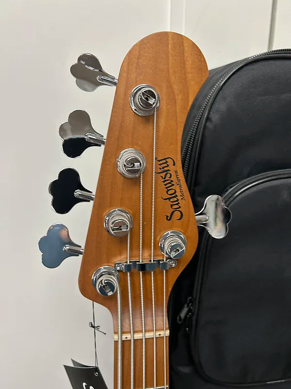 Sadowsky MetroExpress 21-Fret 5 String Vintage M Bass - Champagne Metallic