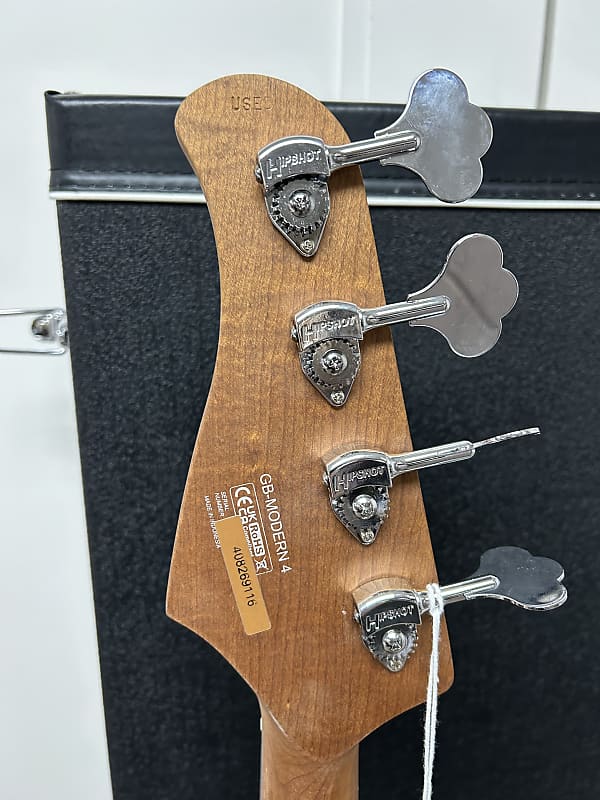 Cort GB-Modern 4 Bass Guitar - Open Pore Vintage Natural