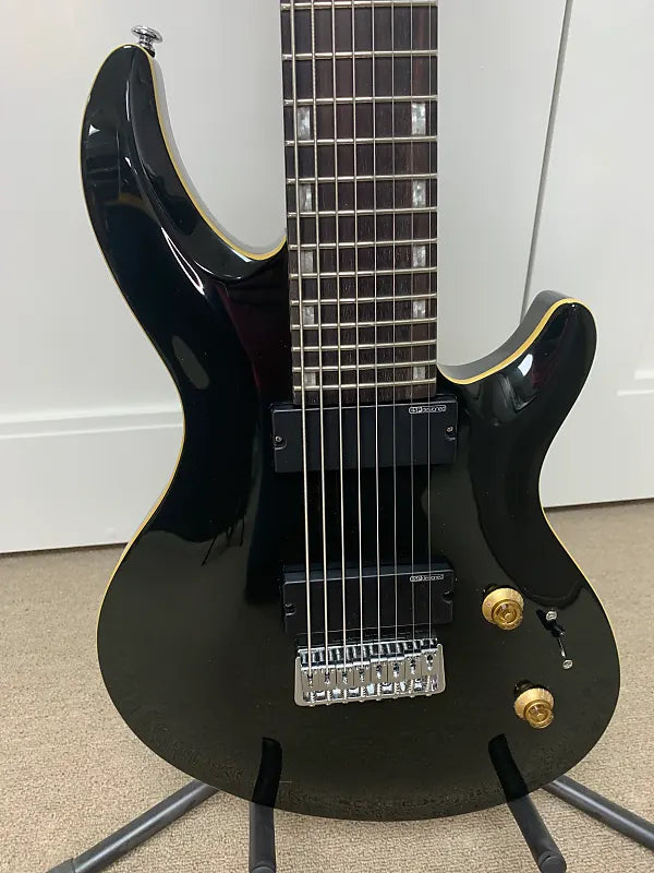 ESP LTD JR-208 Javier Reyes Signature 8 String Electric Guitar - Black