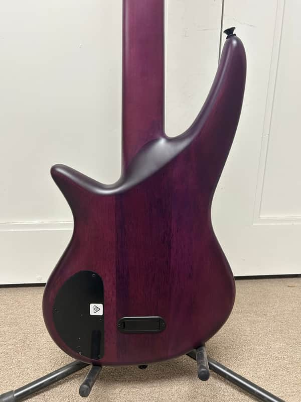 Jackson X Series Spectra SBXP V Five String Bass - Transparent Purple Burst