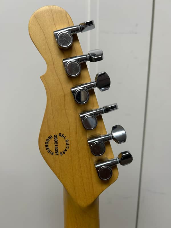 G&L Tribute Series ASAT Classic Bluesboy Semi-Hollow Electric Guitar w/Maple Fretboard - Clear Orange