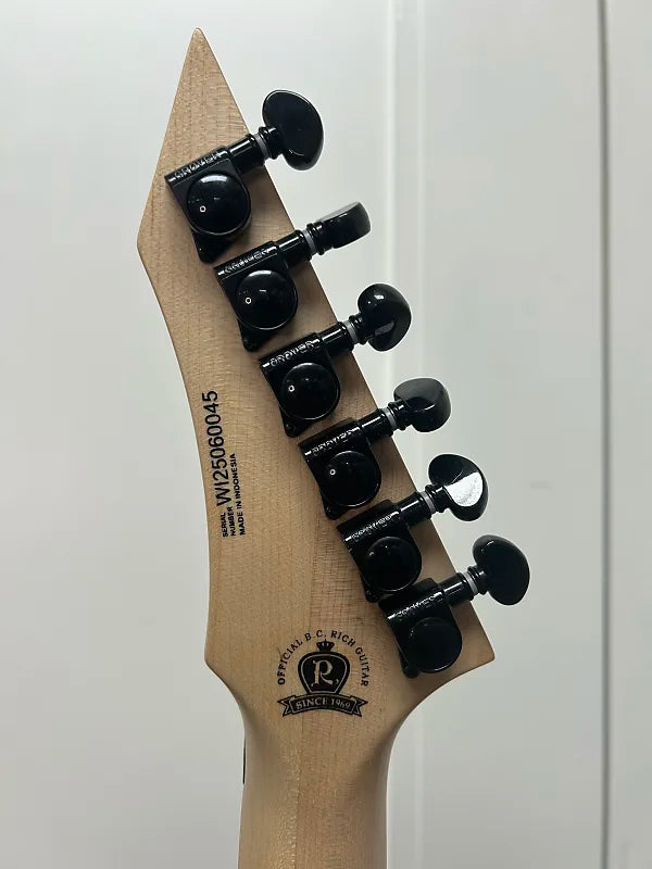 BC Rich Gunslinger II Prophecy Left Handed Electric Guitar - White Pearl