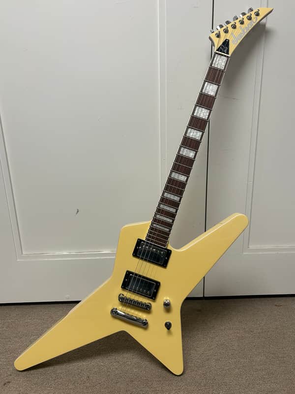 Jackson Pro Series Gus G. Signature Star Electric Guitar - Ivory