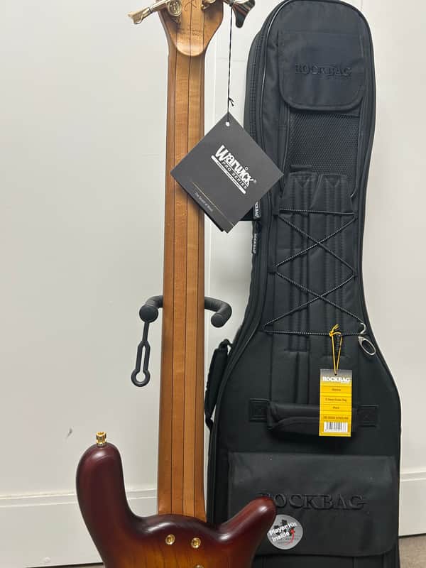 Warwick Teambuilt Streamer LX Limited Edition 2025 5-string Bass Guitar LEFT HANDED - Honey Sunset Burst