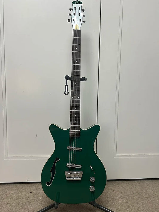 Danelectro 59 Niner Electric Baritone Guitar - Jade Green