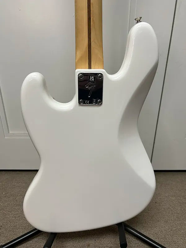 Fender Player Jazz Bass Fretless with Pau Ferro Fretboard - Polar White