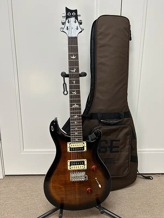 PRS SE Custom 24 Electric Guitar - Black Gold Burst