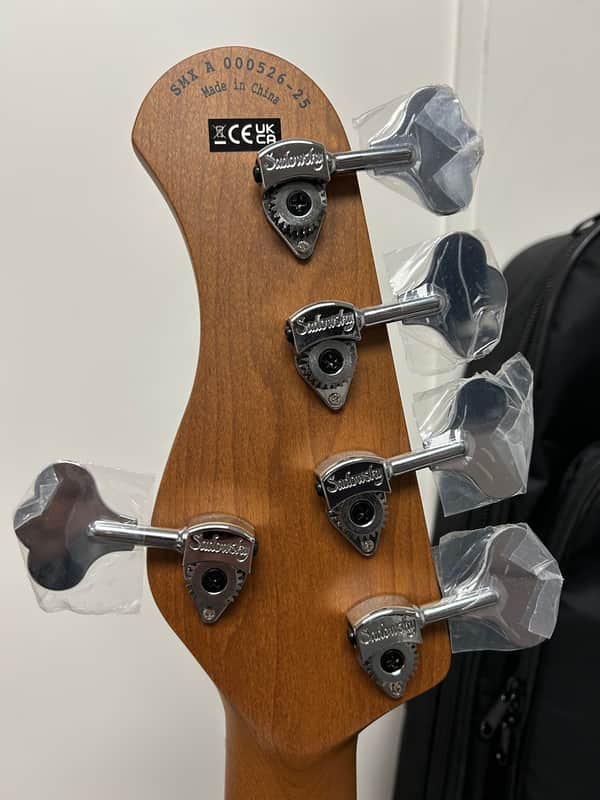 Sadowsky MetroExpress Vintage J/J Bass 5-String with Maple Fretboard - Tobacco Sunburst