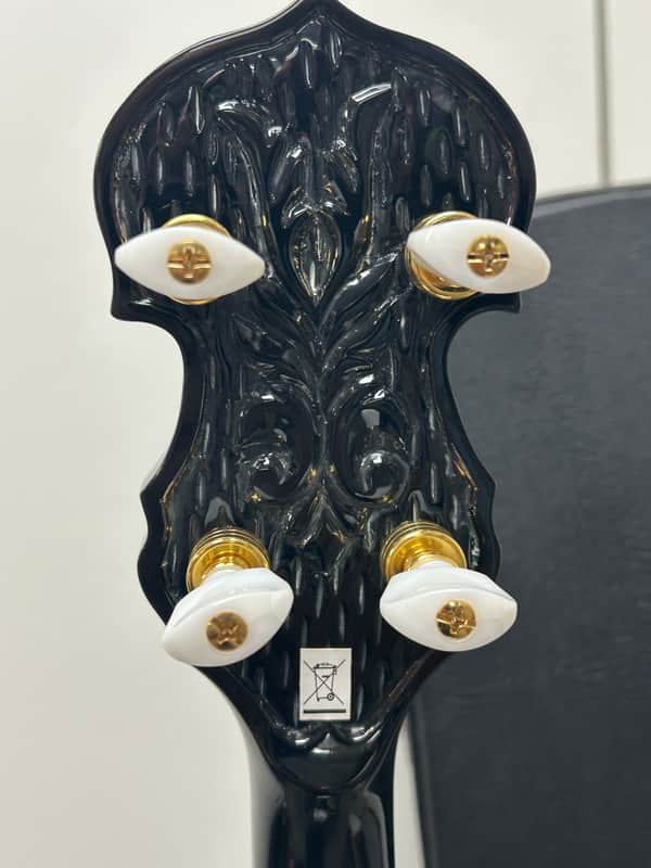 Washburn Americana Series B17K-D-U 5-String Resonator Banjo w/Hard Case- B-Stock