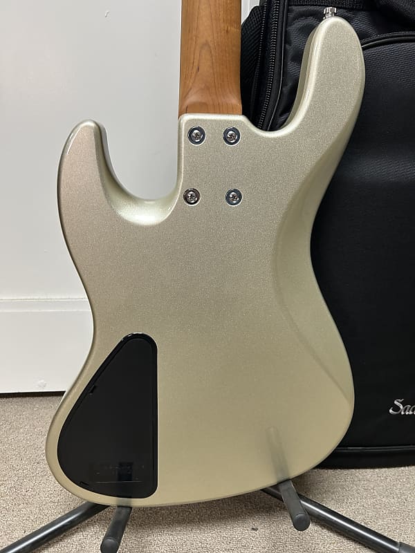 Sadowsky MetroExpress Vintage J/J 4 String Bass w/Morado Fingerboard - Champagne Metallic