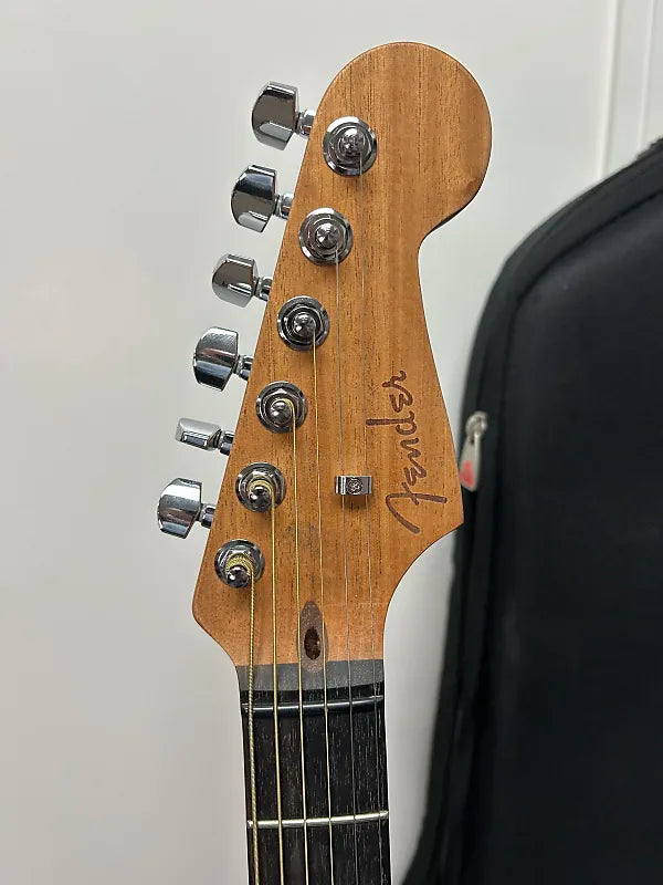 Fender American Acoustasonic Jazzmaster Acoustic Electric Guitar - Natural