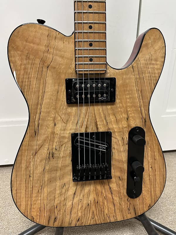 Squier FSR Contemporary Telecaster RH Exotic - Spalted Maple