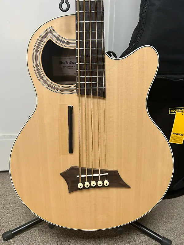 Warwick Rockbass Alien Deluxe 5 String Acoustic Electric Bass Warwick Rockbass Alien Deluxe 5 String Acoustic Electric Bass