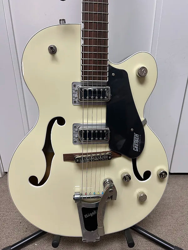 Gretsch G5420T Electromatic Classic Hollow Body Single-Cut with Bigsby - Two-Tone Vintage White / London Grey