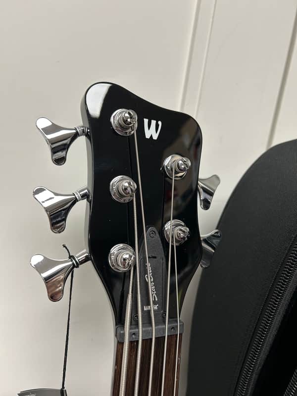 Warwick RockBass Star Bass 5-String Semi-Hollow Bass Guitar 2025 - Vintage Sunburst Transparent High Polish
