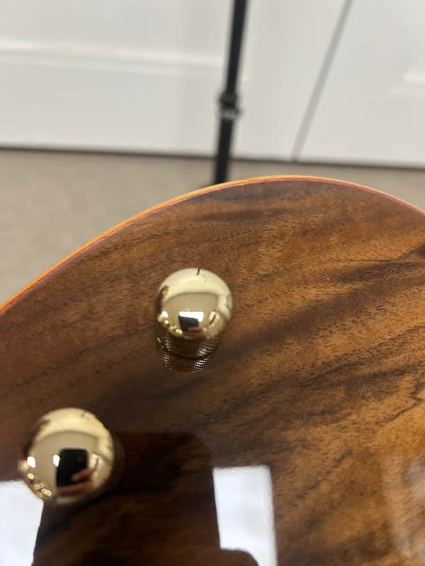 Cort Jeff Berlin Series Rithimic V NAT Walnut Burl Top 5-String Bass Guitar - Natural