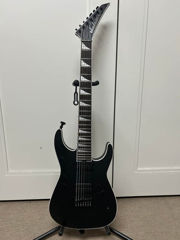 Jackson Pro Series Jeff Loomis Signature Soloist SL7 HT 7 String Guitar - Satin Black