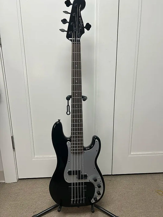 Squier Contemporary Active Precision Bass PH V Five String Bass - Black
