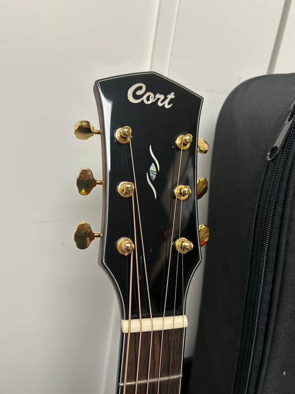 Cort Gold Series A6 Auditorium Bocote Acoustic Guitar with Electronics - Natural B Stock