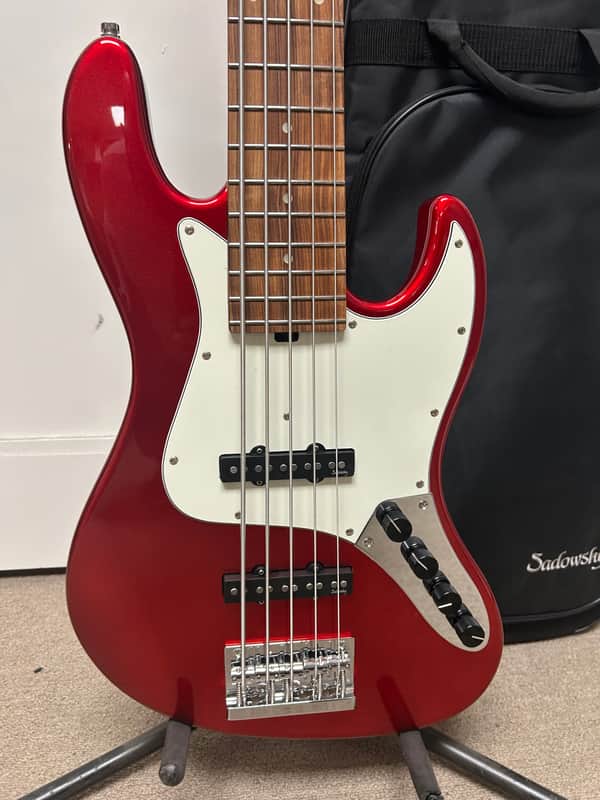 Sadowsky MetroExpress Vintage J/J 5 String Bass w/Morado Fingerboard - Candy Apple Red