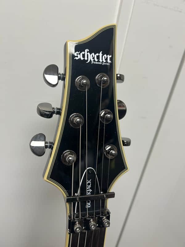 Schecter Blackjack C-1 FR S Sustainiac Electric Guitar - Gloss Black