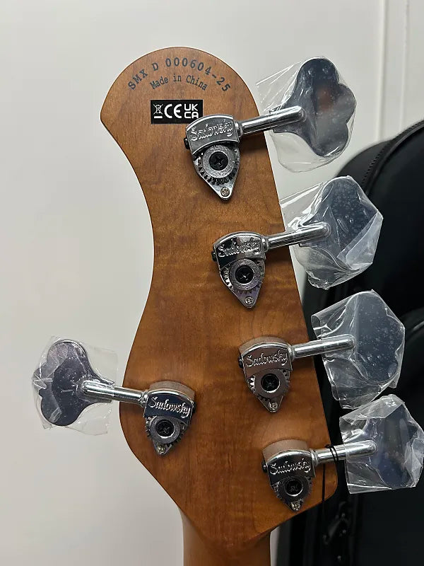 Sadowsky MetroExpress 21 Fret Vintage M/J Bass 5 String Morado Fretboard - Silver Metallic