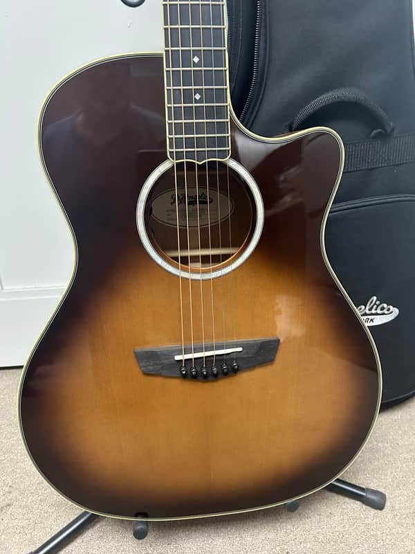 D'Angelico Excel Gramercy Grand Auditorium Acoustic Guitar with Electronics - Autumn Burst