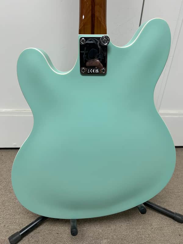 Fender Tom DeLonge Starcaster Semi Hollow Body Electric Guitar - Surf Green