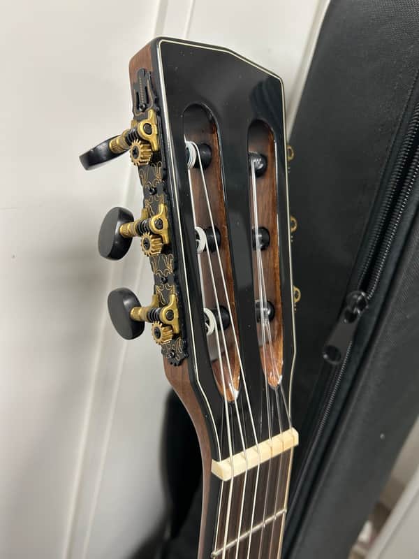 Cort Sol Encanto Classical Nylon String Acoustic Guitar w/Electronics - White Blonde Gloss