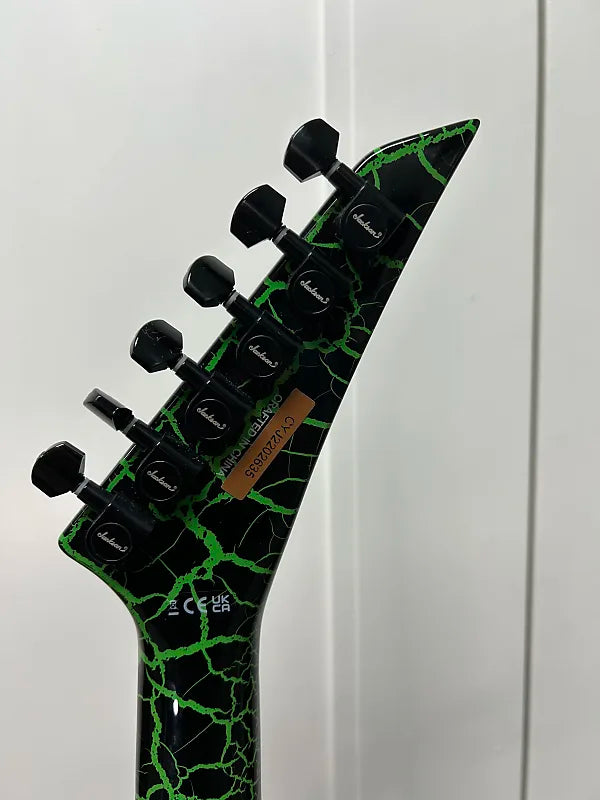Jackson Pro Series Brandon Ellis Signature Electric Guitar - Kelly Green Crackle