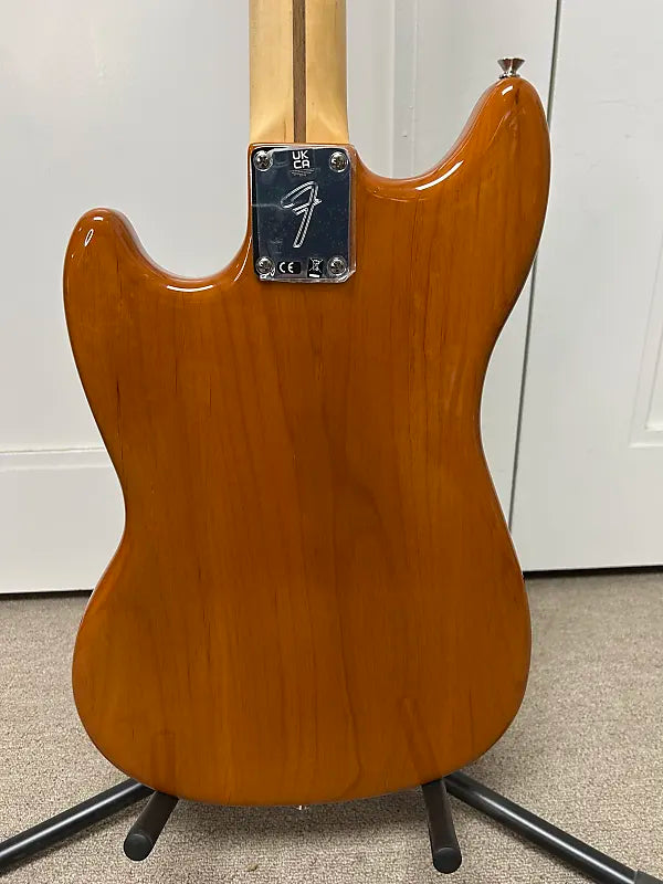 Fender Player Mustang Bass PJ with Pau Ferro Fretboard - Aged Natural