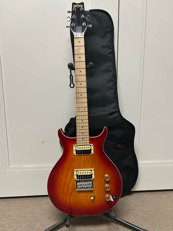 Washburn R5CB Wing Series Raven Electric Guitar - Cherry Sunburst w/Free Gigbag