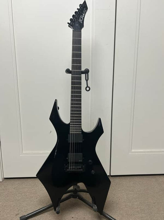 B. C. Rich Warlock Prophecy Quad Bridge Electric Guitar - Black