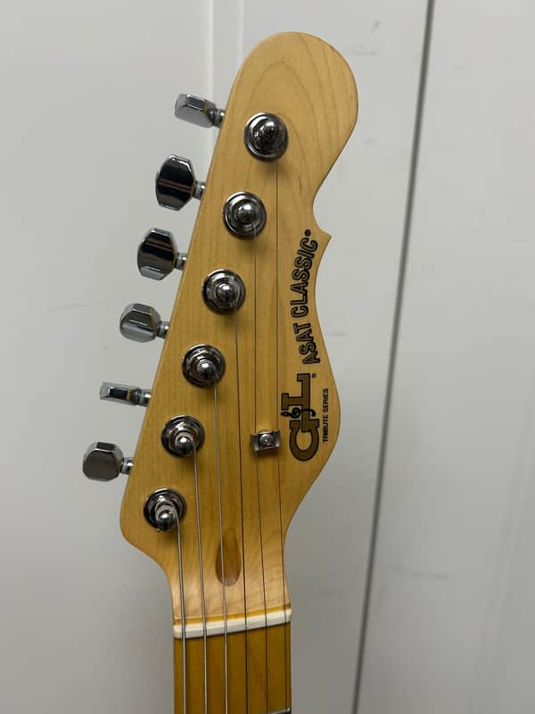 G&L Tribute Series ASAT Classic Electric Guitar w/Maple Fretboard - Butterscotch Blonde