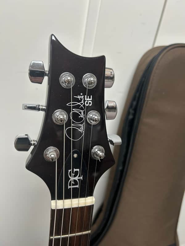 PRS SE DGT David Grissom Tremolo Signature Electric Guitar - McCarty Tobacco Sunburst