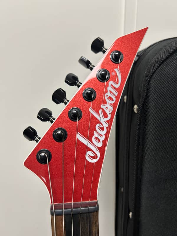 Jackson American Series Virtuoso HT with Streaked Ebony Fretboard - Red Crystal