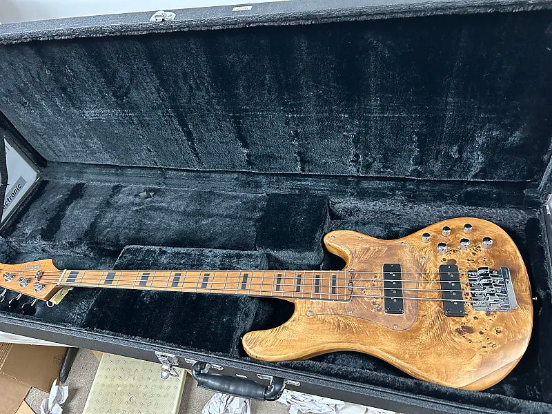 Cort GB-Modern 4 Bass Guitar - Open Pore Vintage Natural