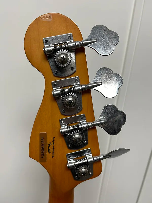 Squier 40th Anniversary Vintage Edition Jazz Bass - Satin Wide 2-Color Sunburst