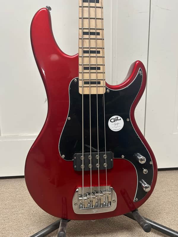 G&L Tribute Series Kiloton 4 String Electric Bass - Candy Apple Red