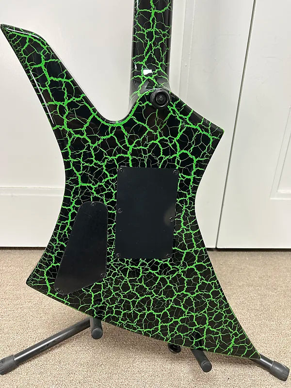 Jackson Pro Series Brandon Ellis Signature Electric Guitar - Kelly Green Crackle