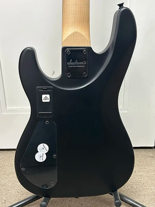 Jackson X Series David Ellefson Signature Concert Bass CBX V with Laurel Fretboard - Satin Black