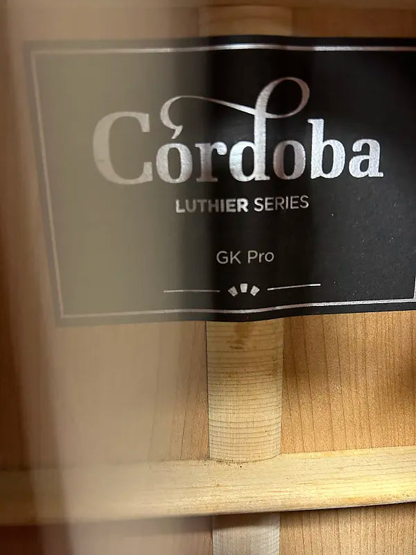 Cordoba GK Pro Nylon String Flamenco Guitar - Natural